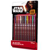 Set 12 Stylos Gel Star Wars