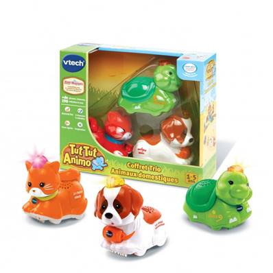 vtech Tut Tut Bolides tRIO Animaux Domestiques