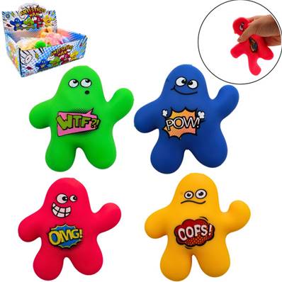 Figurine Antistress 10 Cm OMG 4 Couleurs Assorties