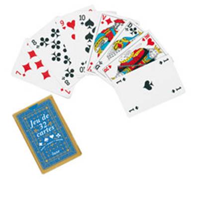 Jeu de 32 cartes 1er prix