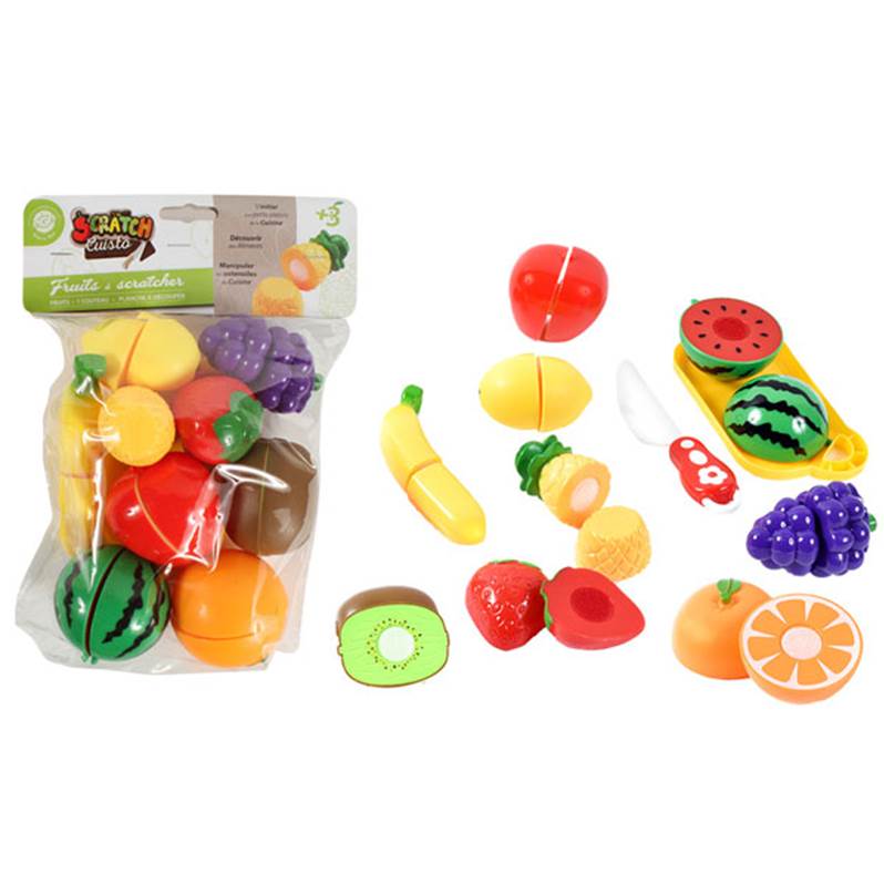 Sachet 9 Fruits Scratch Couteau