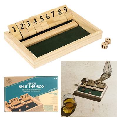 Jeu du Shut of The Box 