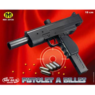 Mitrailleur billes UZI 28 cm
