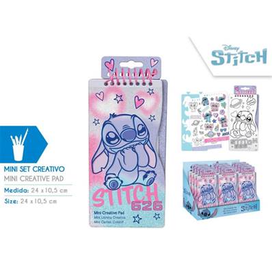 Mini Carnet Créatif Stitch