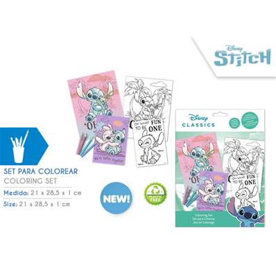 Set de Coloriage Stitch
