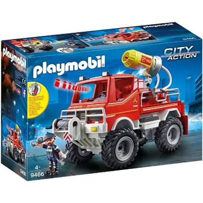 Playmobil - 4X4 De Pompier Avec Lance Eau