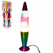 Lampe Disco Lumineuse Lave Arc en Ciel 41 Cm