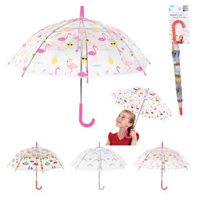 Parapluie Enfant Transparent Imprime