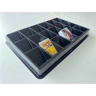 Présentoir D'Exposition (X3) 18 Cases Pour Cartes en Toploader