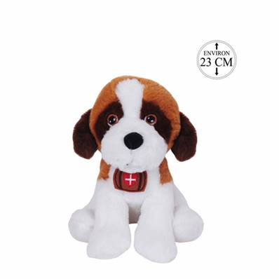 Peluche Saint Bernard 23 Cm