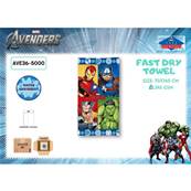 Serviette de Plage Avengers 70 x 140 Cm 100% Microfibres