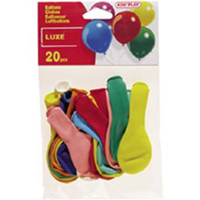 Sachet 20 Ballons à Gonfler Luxe 