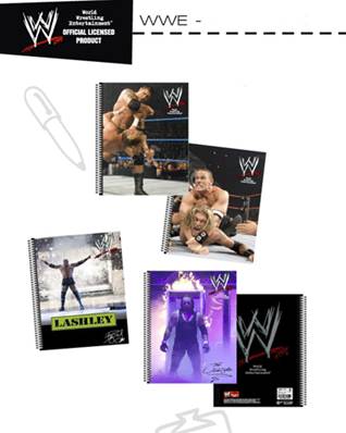 Carn A5 Spi 80p. WWE Catch Lignes 