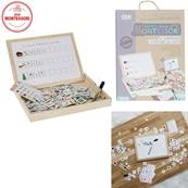 Tableau en Bois Je Comprends Les Lettres