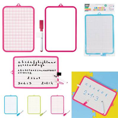 Ardoise Effacable 2 Faces