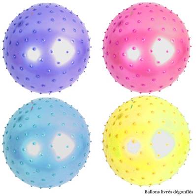 Ballon  PicotS 25 Cm 4 Coul