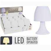 Lampe de Table LED 12 x h19,2 Cm