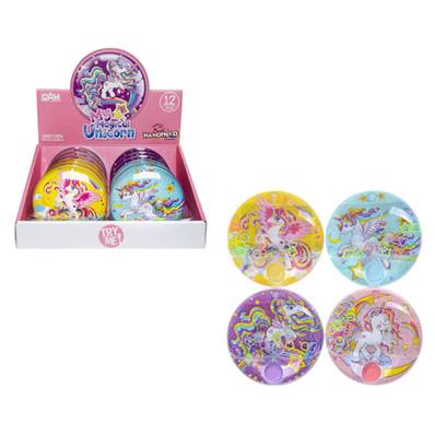 Jeu D'eau Rond Licorne 10 x 10 Cm