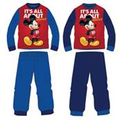 Pyjama Polycoton Mickey 3/4/5/6 & 8 ans