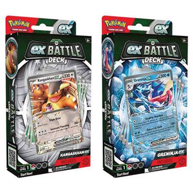 Pokémon Deck de Combat Kangourex/Greminja EX