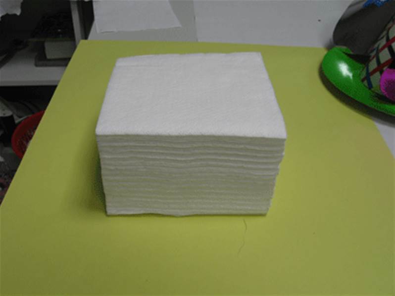 Paq 200 serviettes papier