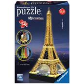 Ravensburger - Puzzle 3D Tour Eiffel Illuminée