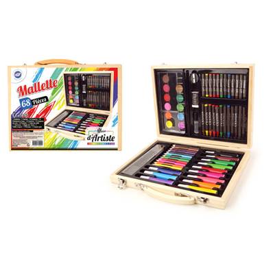 Malette Bois 68 Pieces