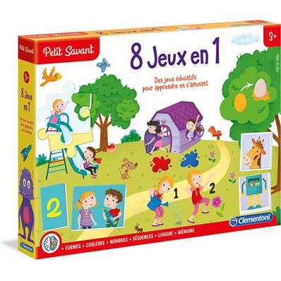 CLEMENTONI - 8 Jeux En 1