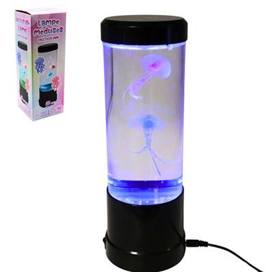 Lampe Disco Lumineuse Méduses USB-C 26 Cm
