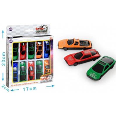 Boite 10 autos metal