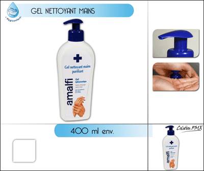 Gel Nettoyant Hydroalc.400ml