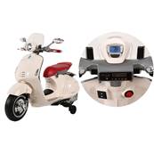 Porteur Vespa Creme Siege Simili Cuir 2 x 6 V.