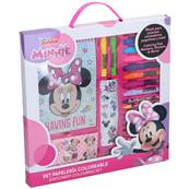 DISNEY Ensemble de coloriage Minnie 26 Pièces 30 x 30 Cm