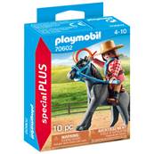 Playmobil Cavaliere et Cheval