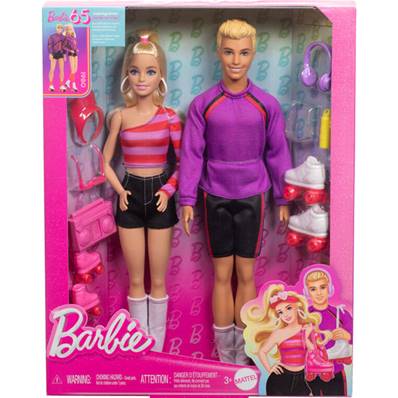 Coffret Barbie et Ken Et Accessoires Fashionistas