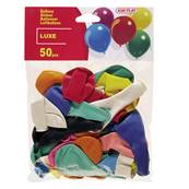 Sachet 50 Ballons à Gonfler Luxe 