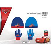 Set Bonnet + Gants Cars T.Unique 