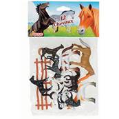 Set 12 Chevaux Luxe