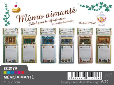 Memo Boutique Magnetique