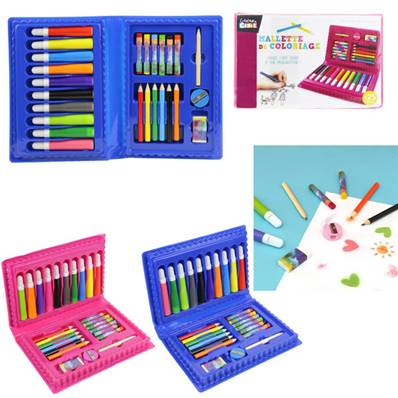 Mallette Coloriage 25 Pièces