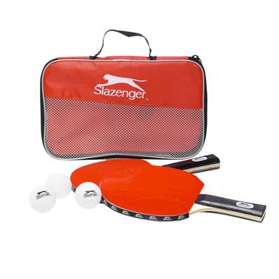 Sacoche Luxe Tennis de Table avec 2 Raquettes et 3 Balles Ping Pong