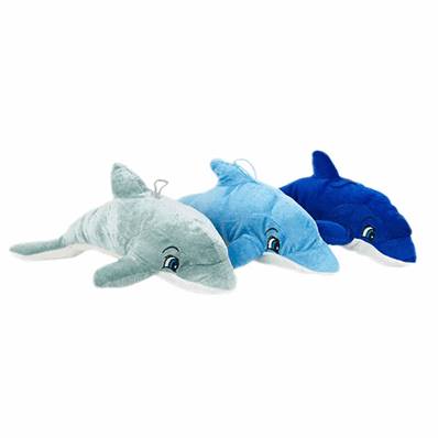 Peluche Dauphin 22 Cm 3 coloris
