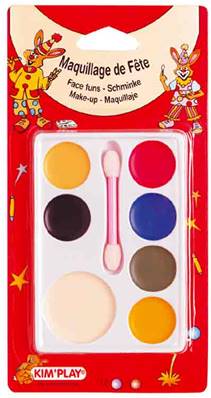 Ensemble de grimage (plaque ou crayons) 