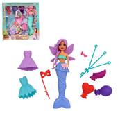 Boite Poupée Sirène Aarticulée 20 Cm 3 Modèles Assortis