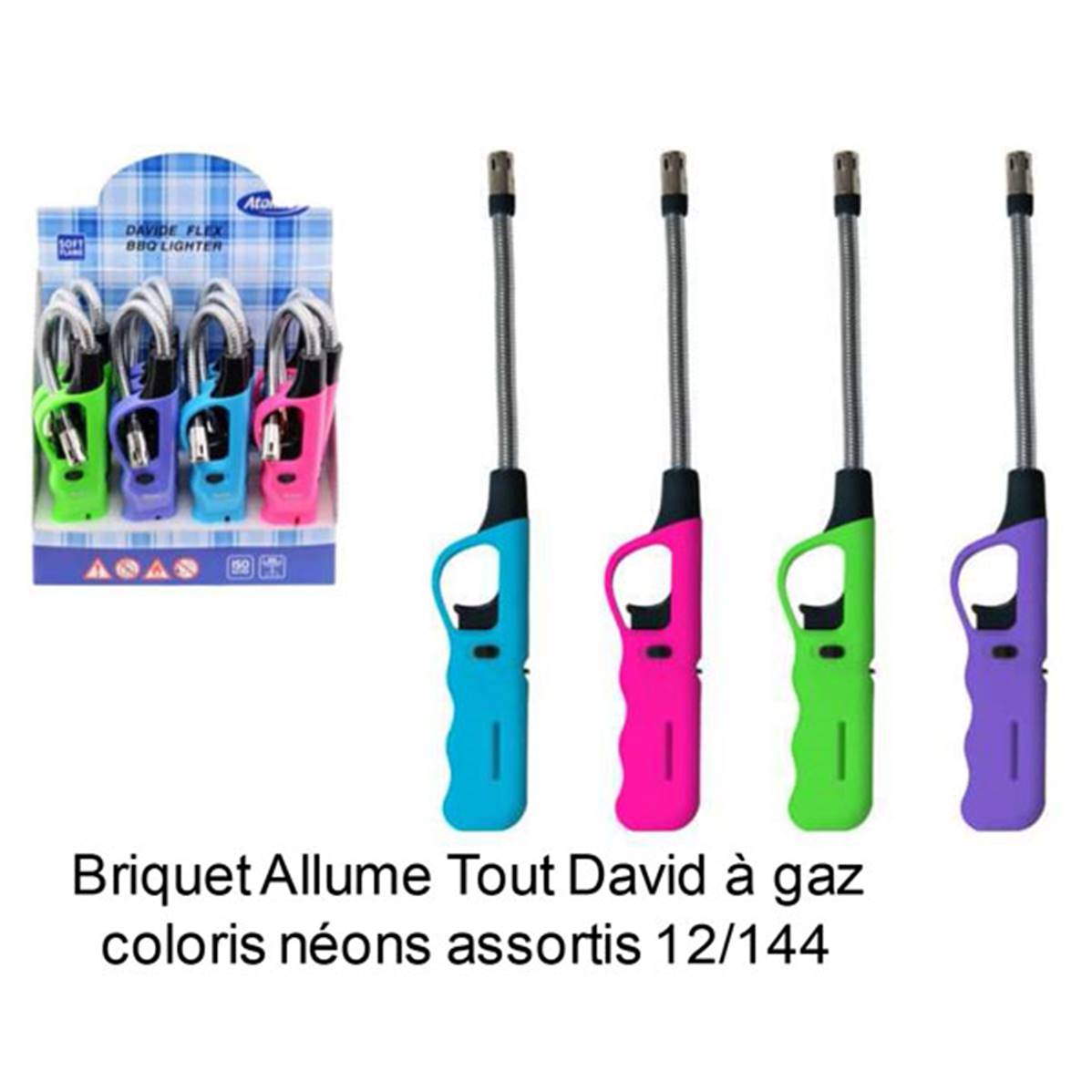 Allume-Gaz Piézoélectrique KitchenCraft - Sans Gaz Ni Piles, 22,5 Cm - Allumage Rapide Et Sûr