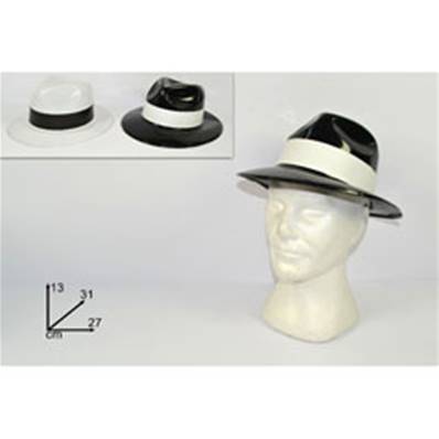 Chapeau Borsalino Noir ou Blanc