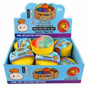 Mystery Squishy Dumpling Paillette Lumineux 8,5 Cm