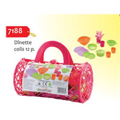 Panier Polochon Dinette Garnie