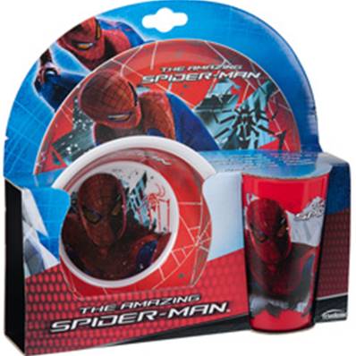 Set Dinner Spiderman 