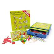 Coffret bois 200 jeux